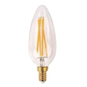 SunFluxGlow E14 C45 3,5W 2700K 330Lm Ra90 360° DIM